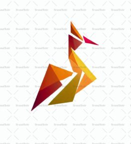 Abstrakter Origami